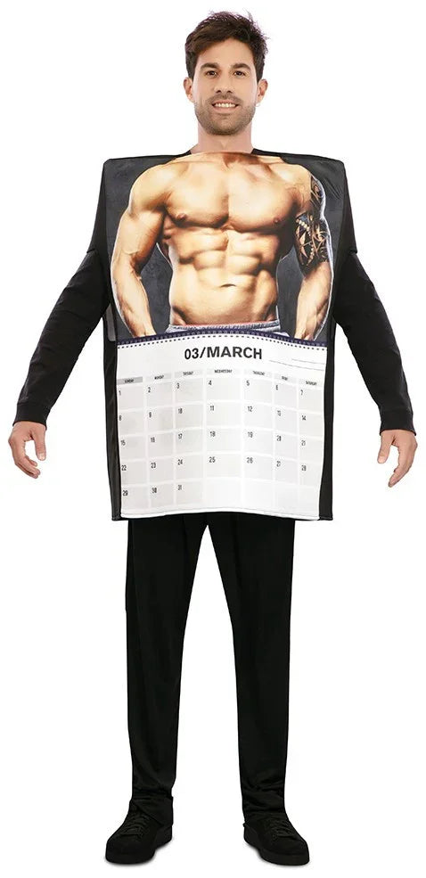 Disfraz de Calendario de Hombre Sexy para Hombre Disfraces Originales EuroCarnavales